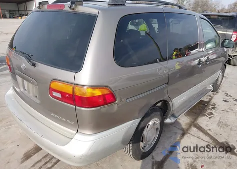 1998 Toyota Sienna Xle z USA, uszkodzony, nr VIN 4T3ZF13C5WU062094